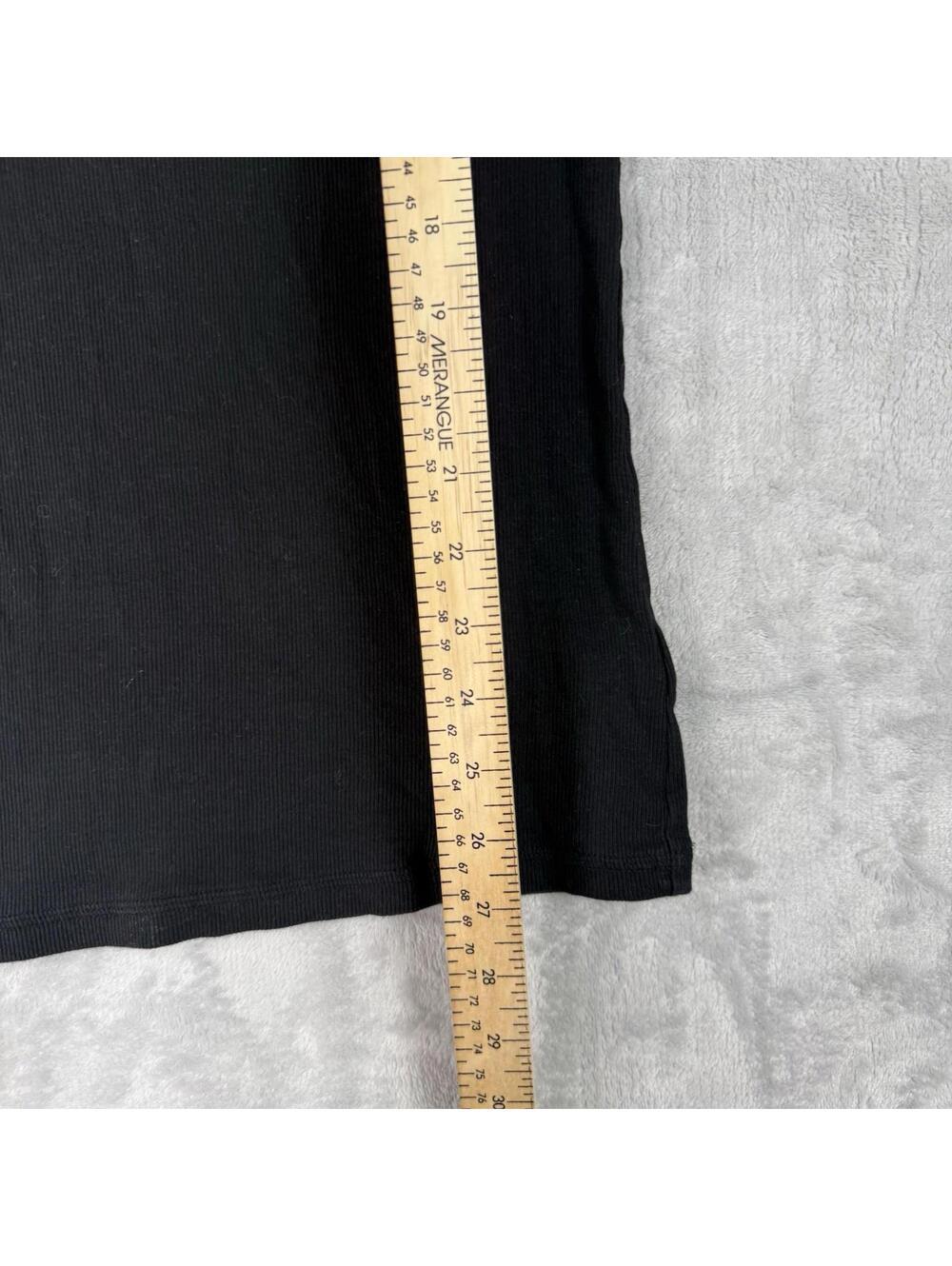 Gymshark Ribbed Tank Top Sleeveless Men Size Small Black Base Layer Comfort Gym - Picture 5 of 8